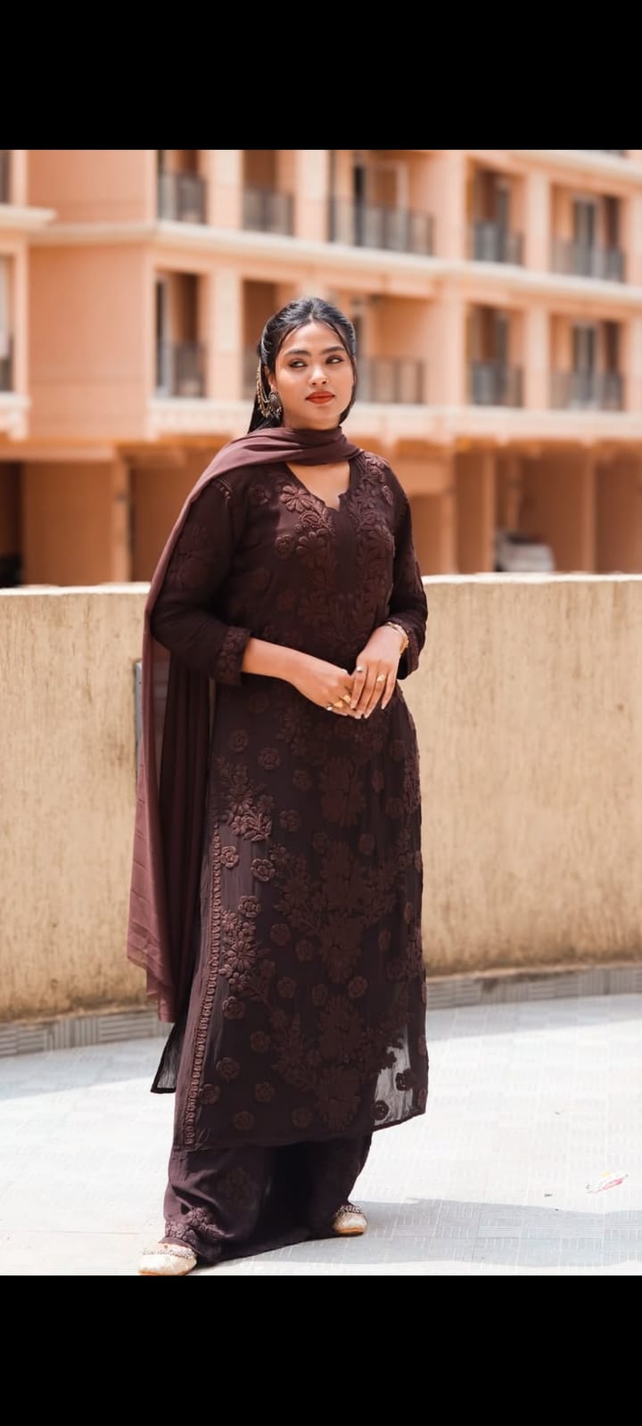 Chikenkari kuriti set