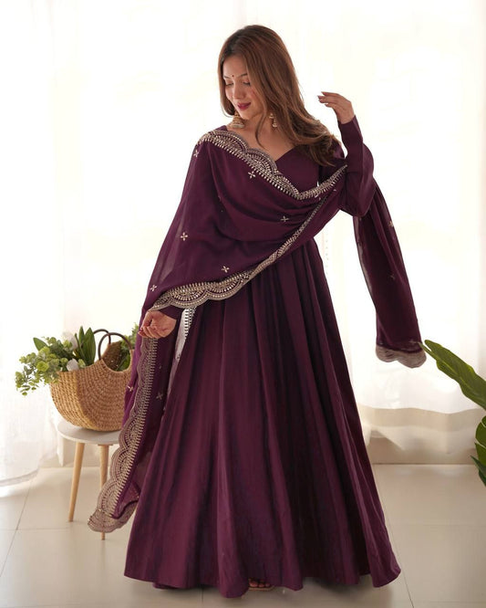 ANARKALI GOWN STYLE