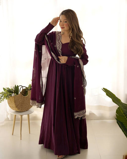 ANARKALI GOWN STYLE