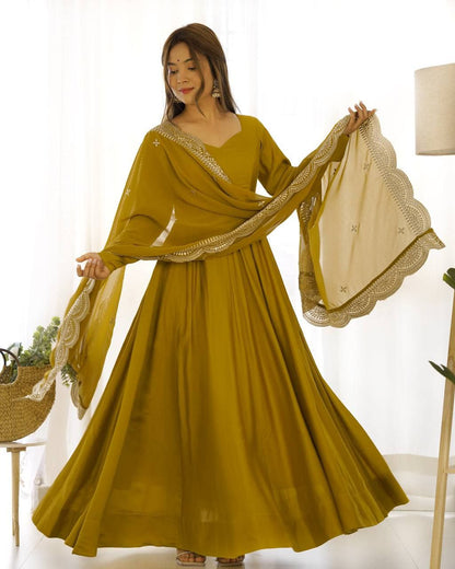 ANARKALI GOWN STYLE