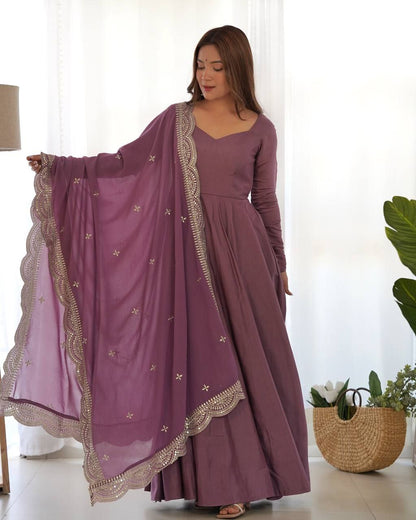 ANARKALI GOWN STYLE