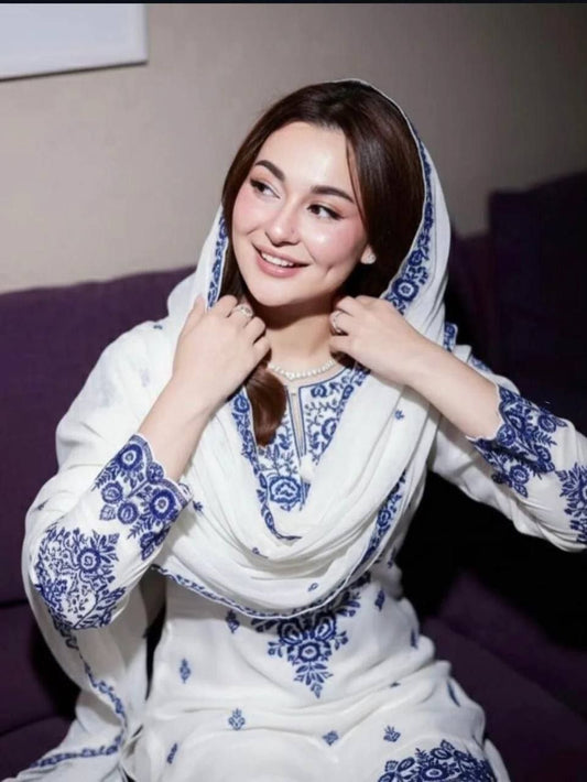 haniya ameer Farshi Party Wear Designer  Set