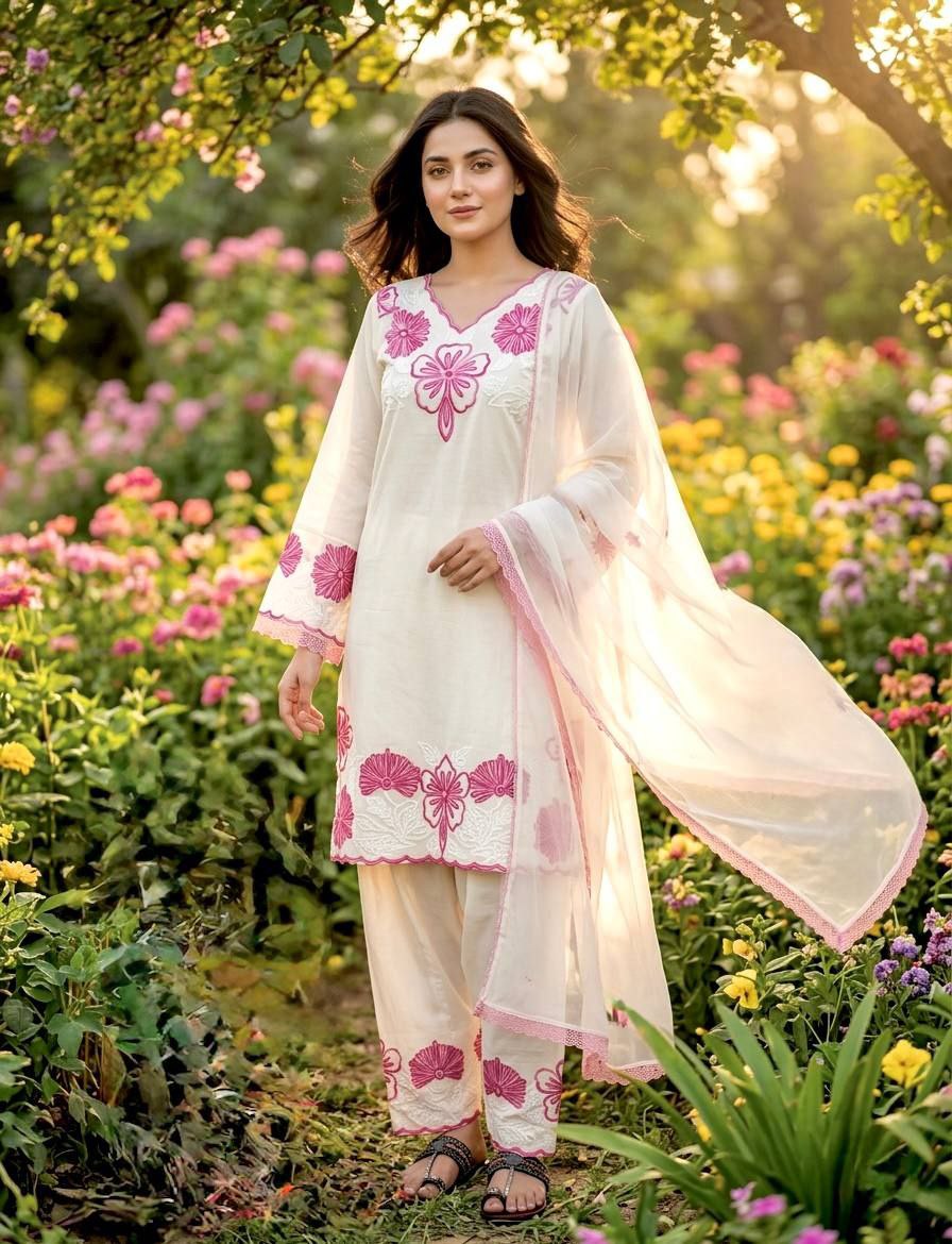 Designer Party Wear Farshi Set