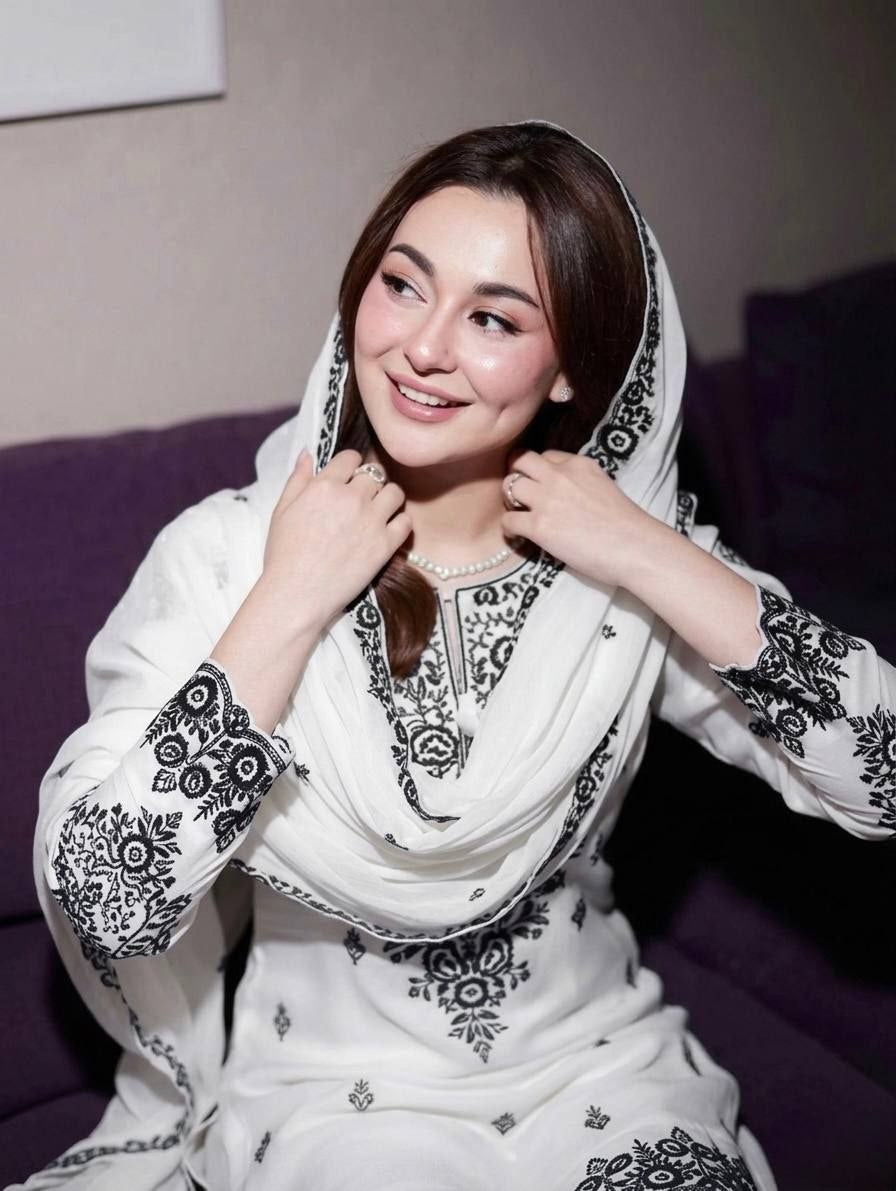 haniya ameer Farshi Party Wear Designer  Set